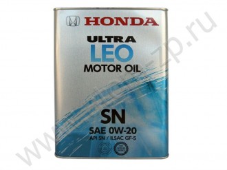 Honda Ultra LEO API SN 0W-20
