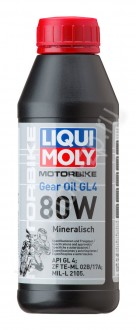 Масло трансмис для мотоциклов 80W Liqui Moly минерал Motorrad Gear Oil