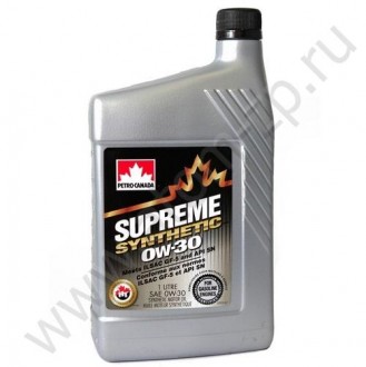 Petro-Canada Supreme Syntetic 0W-30