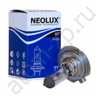 Лампа Neolux H7 N499 12V 55W PX26D 10XBD10x1 N499