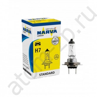 Лампа Narva 12V H7 55W PX26d 483283000
